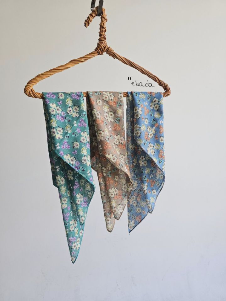 EBADA韓國直郵實拍女士新款休閑時尚26春夏職業圍巾披肩棉絨EBADA圍巾/披肩