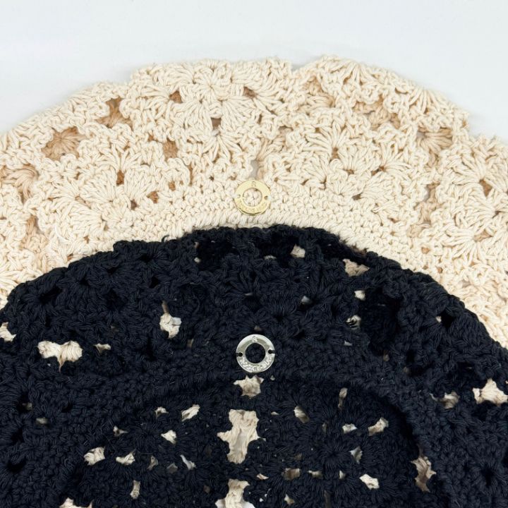 ROOKIE BUD韓國直郵實拍女裝新款時尚人氣熱賣帽子蕾絲貝雷ROOKIE BUD-P帽子