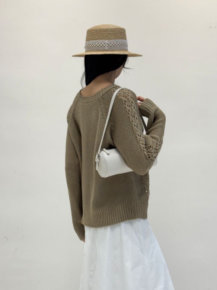 ROOKIE BUD韓國東大門直郵女裝新款26春夏人氣休閑帽子蕾絲ROOKIE BUD-P帽子