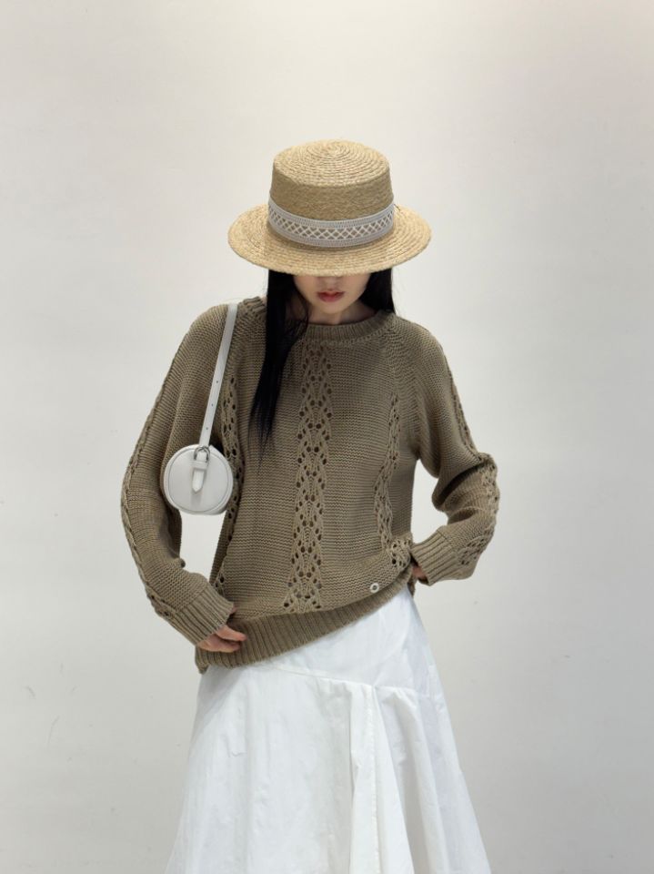 ROOKIE BUD韓國東大門直郵女裝新款26春夏人氣休閑帽子蕾絲ROOKIE BUD-P帽子