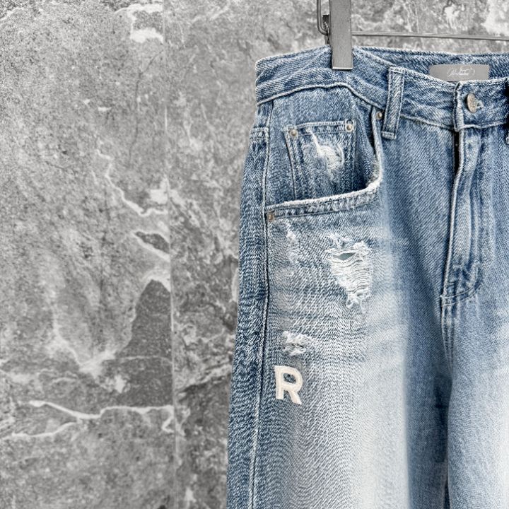 ROOKIE BUD韓國代購女士新款職業時尚人氣26春夏熱賣牛仔褲ROOKIE BUD-P牛仔褲