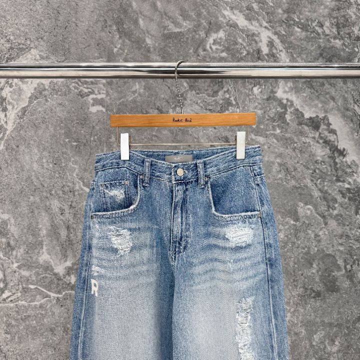 ROOKIE BUD韓國代購女士新款職業時尚人氣26春夏熱賣牛仔褲ROOKIE BUD-P牛仔褲