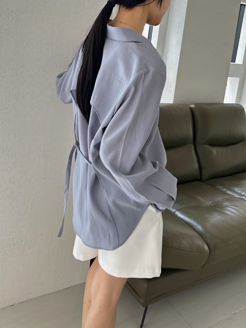 2ND GATE韓國東大門代購女裝新款26春夏時尚推薦襯衫蕾絲衫2ND GATE襯衫/蕾絲衫