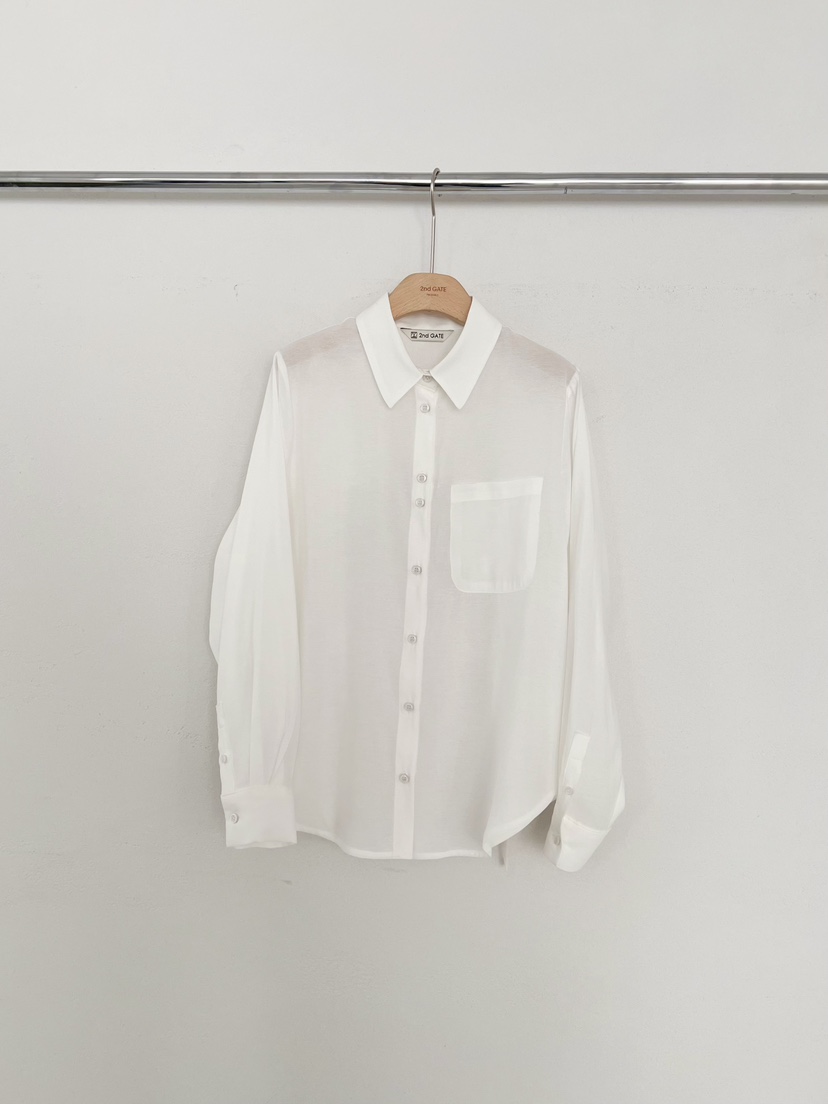 2ND GATE韓國東大門代購女裝新款26春夏時尚推薦襯衫蕾絲衫2ND GATE襯衫/蕾絲衫圖色3