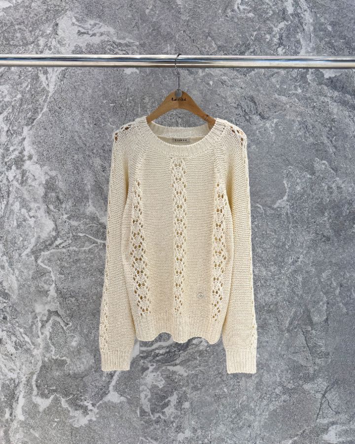 ROOKIE BUD韓國代購女裝新品休閑人氣推薦26春夏針織衫亞麻ROOKIE BUD-P針織衫圖色2