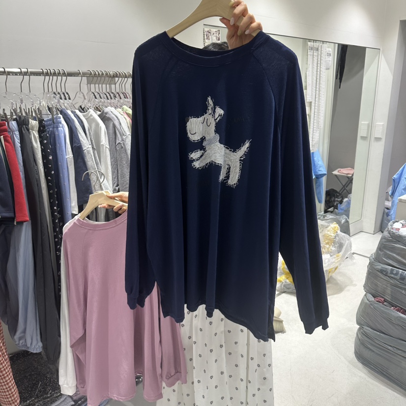 COMBO韓國代購女士新款熱賣人氣推薦時尚休閑職業長袖T恤COM_BO長袖T恤圖色2