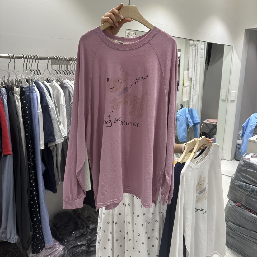 COMBO韓國代購女士新款熱賣人氣推薦時尚休閑職業長袖T恤COM_BO長袖T恤圖色3