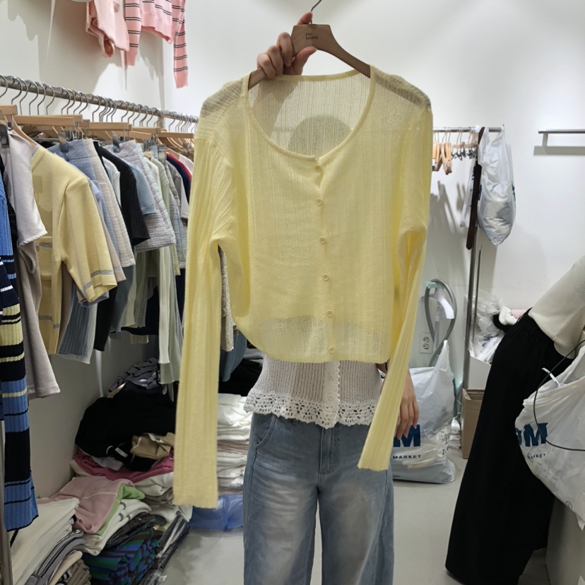 BY BOMI韓國東大門直郵女裝新品熱賣時尚推薦針織衫開衫BY BOMI針織衫圖色2