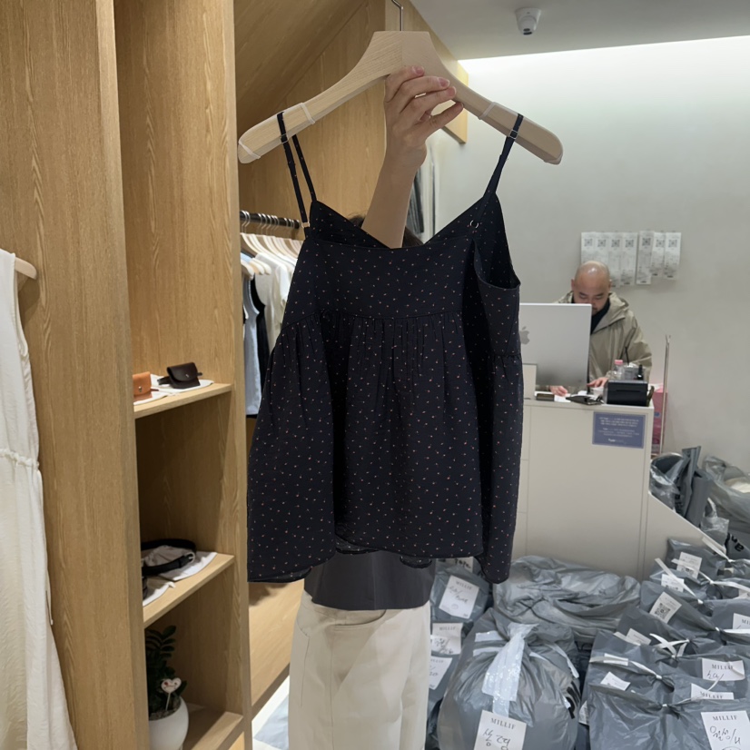 MILLIF韓國直郵女裝新款職業熱賣人氣26春夏推薦吊帶背心MILLIF吊帶/背心