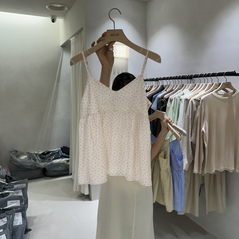 MILLIF韓國直郵女裝新款職業熱賣人氣26春夏推薦吊帶背心MILLIF吊帶/背心圖色1