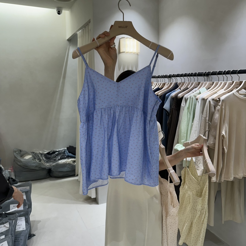 MILLIF韓國直郵女裝新款職業熱賣人氣26春夏推薦吊帶背心MILLIF吊帶/背心圖色2