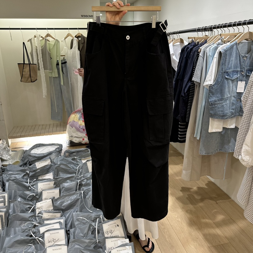 WINSOME韓國代購女士新款熱賣人氣職業時尚休閑推薦休閑褲WINSOME休閑褲圖色3