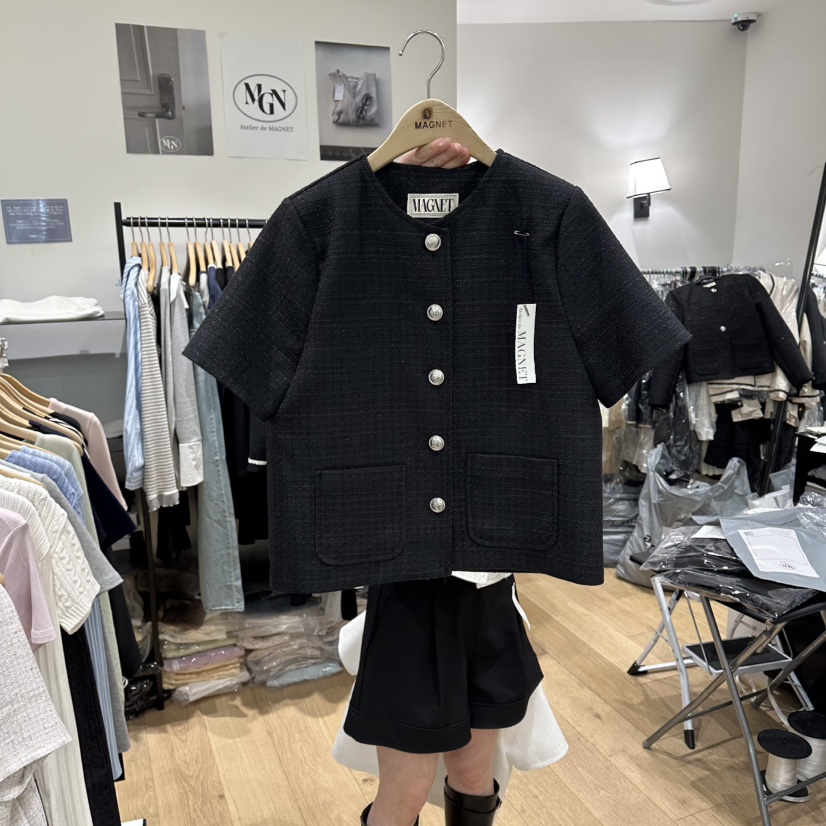 M.G.N韓國代購女裝新款休閑熱賣職業時尚人氣26春夏夾克MAGNET夾克圖色2