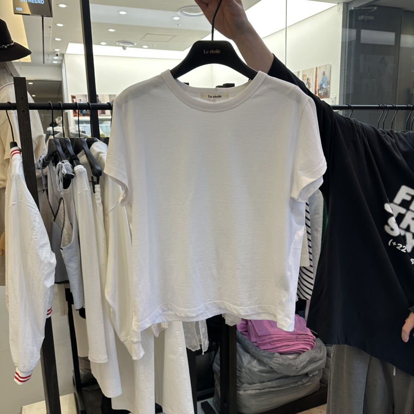 LE ETOILE韓國代購女士新款時尚26春夏熱賣職業人氣推薦T恤Le etoileT恤圖色1