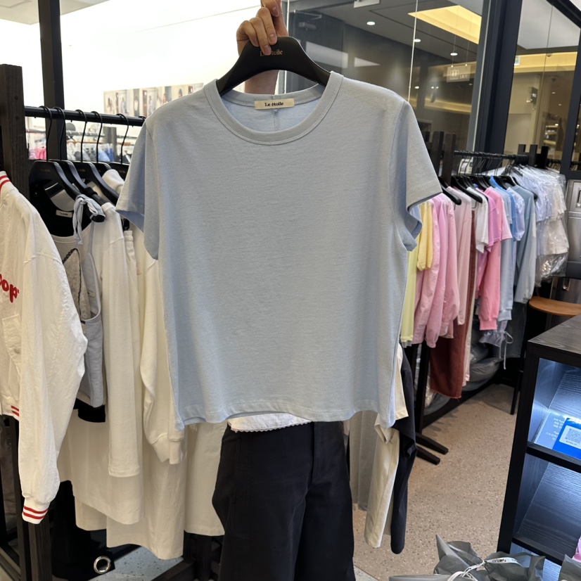 LE ETOILE韓國代購女士新款時尚26春夏熱賣職業人氣推薦T恤Le etoileT恤圖色4