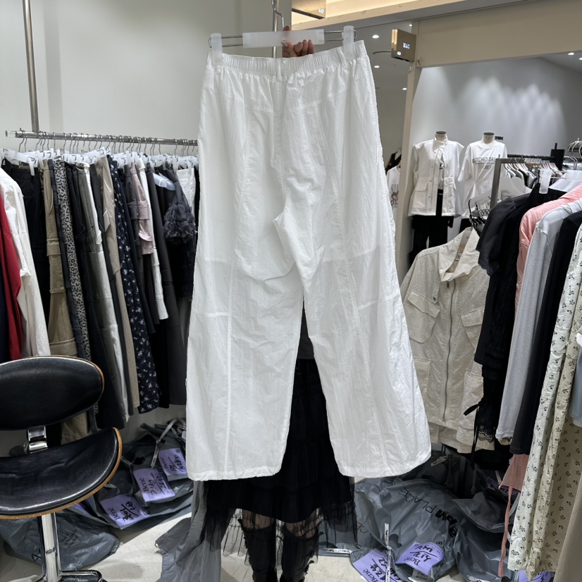 BENE韓國直郵實拍女裝新款熱賣休閑26春夏人氣休閑褲尼龍BENE休閑褲