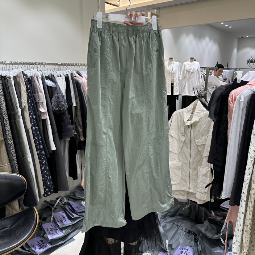 BENE韓國直郵實拍女裝新款熱賣休閑26春夏人氣休閑褲尼龍BENE休閑褲圖色4