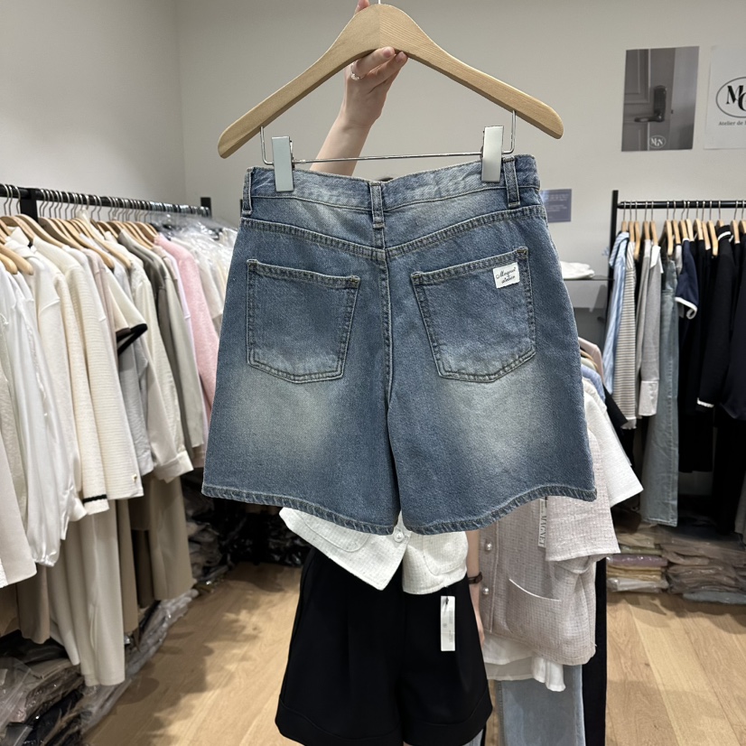 M.G.N韓國直郵女士新款26春夏休閑人氣職業熱賣時尚短褲MAGNET短褲