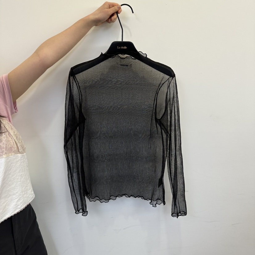 LE ETOILE韓國代購女士新品職業推薦26春夏休閑襯衫蕾絲衫Le etoile襯衫/蕾絲衫圖色2