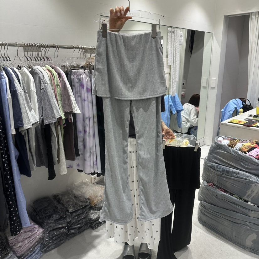 COMBO韓國直郵實拍女裝新品時尚熱賣人氣推薦26春夏職業裙褲COM_BO裙褲圖色1