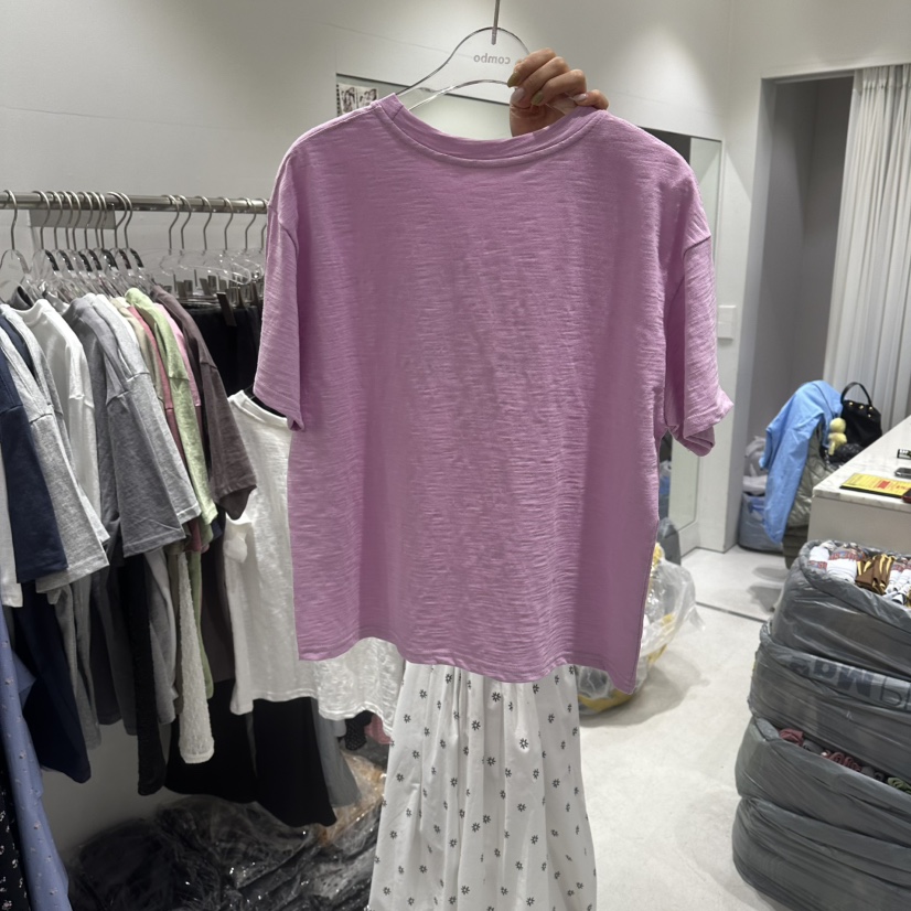 COMBO韓國東大門代購女士新款職業26春夏時尚熱賣休閑T恤COM_BOT恤