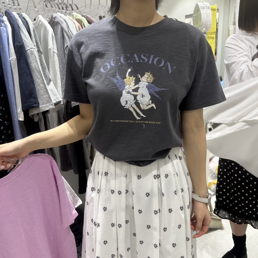 COMBO韓國東大門代購女士新款職業26春夏時尚熱賣休閑T恤COM_BOT恤圖色2