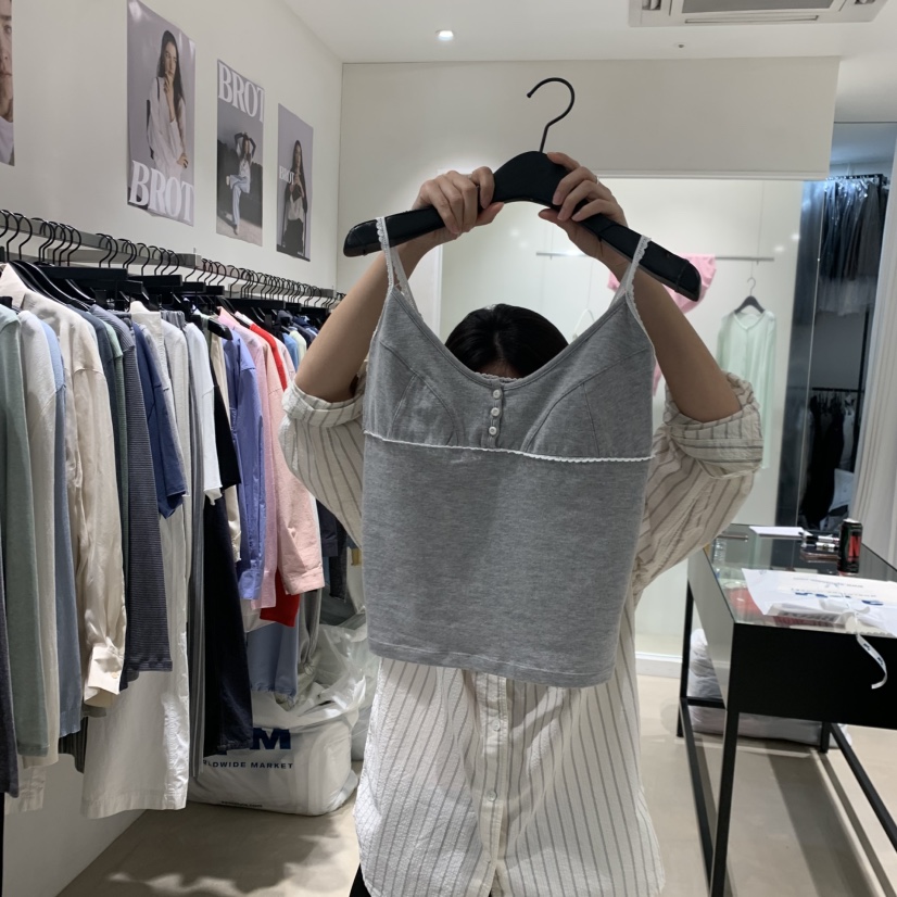 BROT韓國東大門直郵女裝新品人氣休閑職業推薦熱賣吊帶背心BROT吊帶/背心圖色2