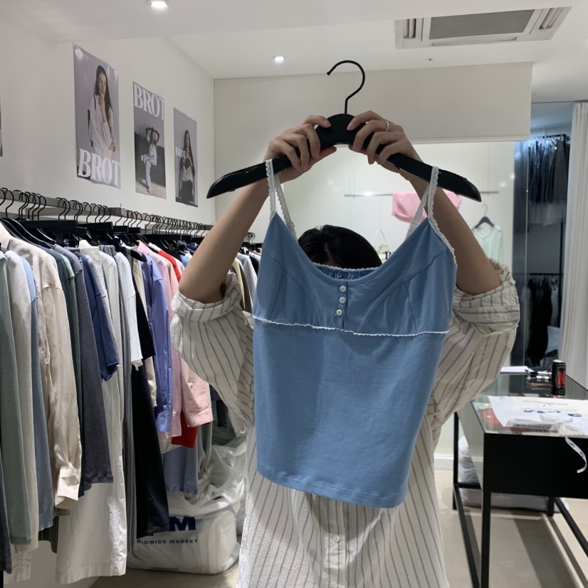 BROT韓國東大門直郵女裝新品人氣休閑職業推薦熱賣吊帶背心BROT吊帶/背心圖色3