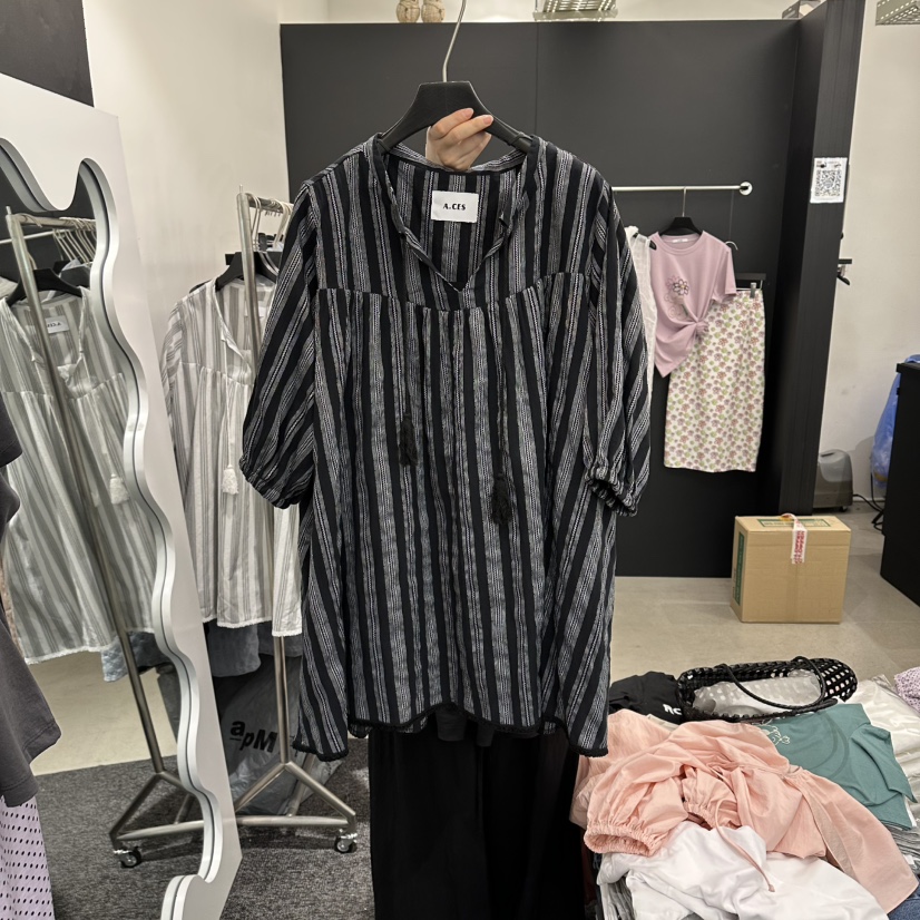 A.CES韓國直郵女裝新品職業26春夏人氣推薦熱賣時尚連衣裙A.CES連衣裙圖色3