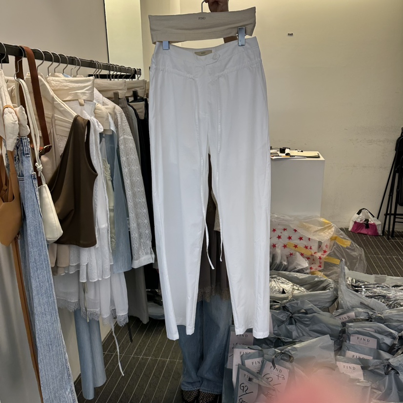 FIND-P韓國東大門直郵女士新款熱賣推薦人氣職業休閑休閑褲FIND-P休閑褲圖色1