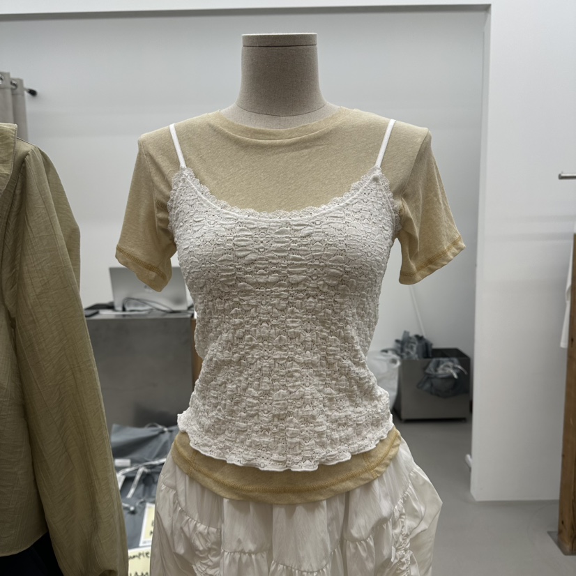 ENHANCE韓國直郵女士新品推薦26春夏人氣休閑熱賣吊帶背心ENHANCE/HOPESMORE吊帶/背心圖色2