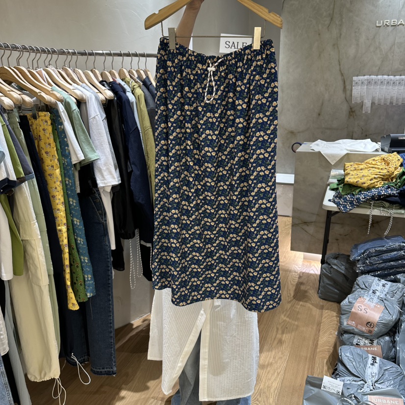 URBANE-P韓國代購女士新款時尚職業26春夏推薦熱賣休閑長裙URBANE-P長裙圖色4