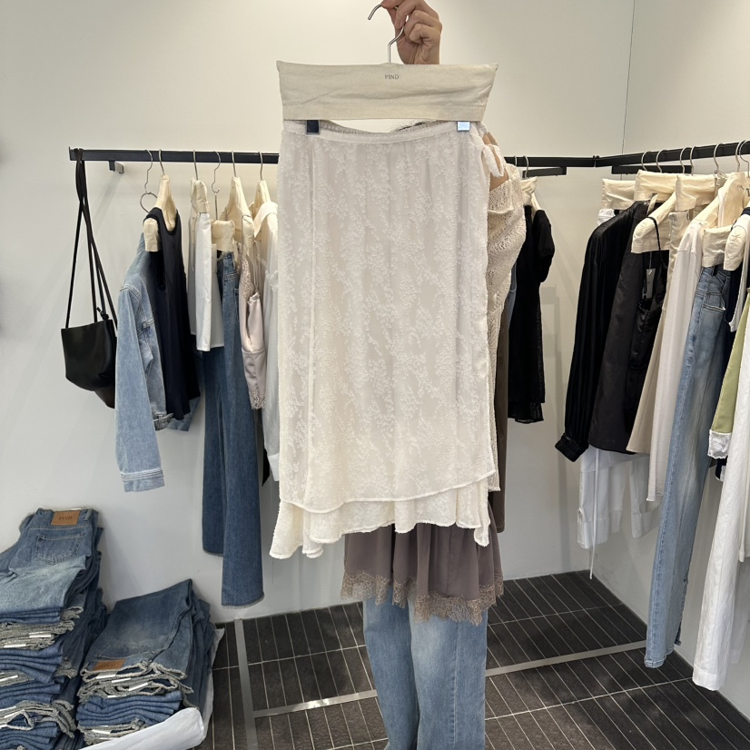 FIND-P韓國直郵實拍女士新款熱賣推薦時尚人氣職業休閑長裙FIND-P長裙圖色3