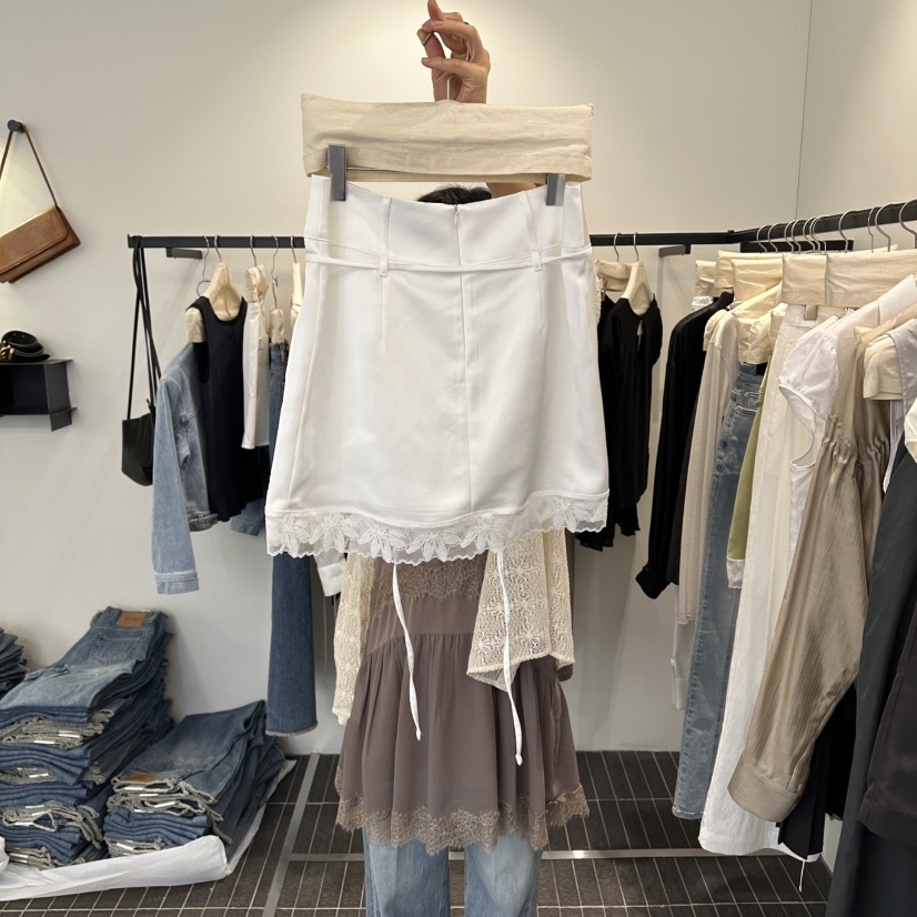 FIND-P韓國東大門直郵女裝新品職業推薦26春夏半身裙中短裙FIND-P半身裙/中短裙