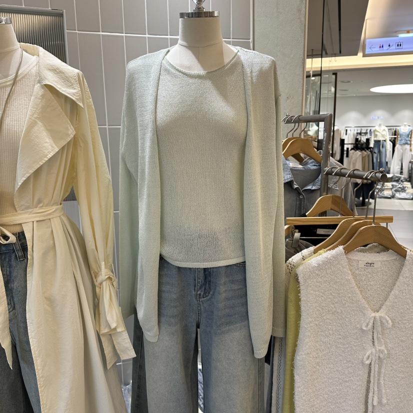 ALEGRE韓國東大門代購女士新款推薦職業熱賣26春夏套裝套裝ALEGRE套裝圖色1