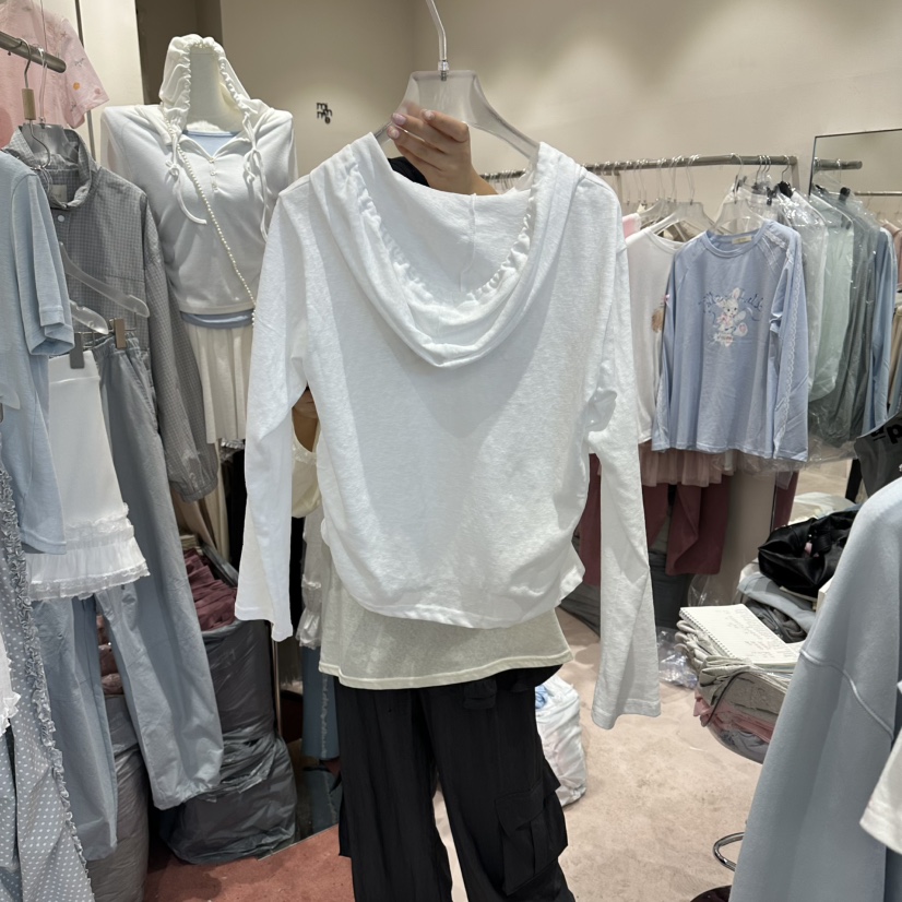 MIMME/LOOKK韓國直郵實拍女裝新款熱賣休閑時尚推薦長袖T恤MIMME/LOOKK長袖T恤