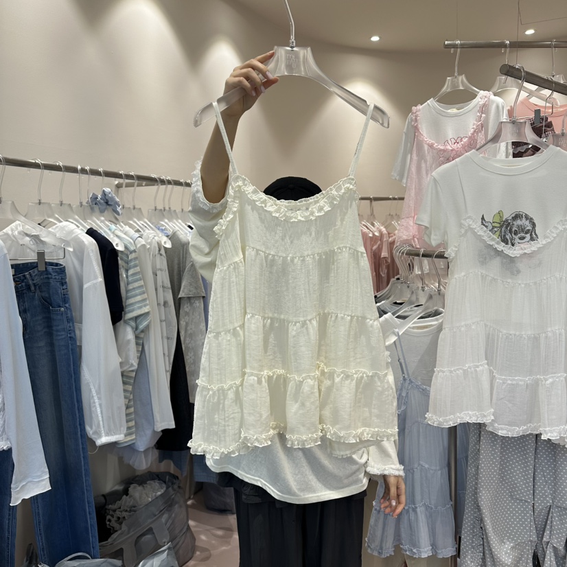 MIMME/LOOKK韓國直郵實拍女士新品時尚吊帶背心不含內搭MIMME/LOOKK吊帶/背心圖色3