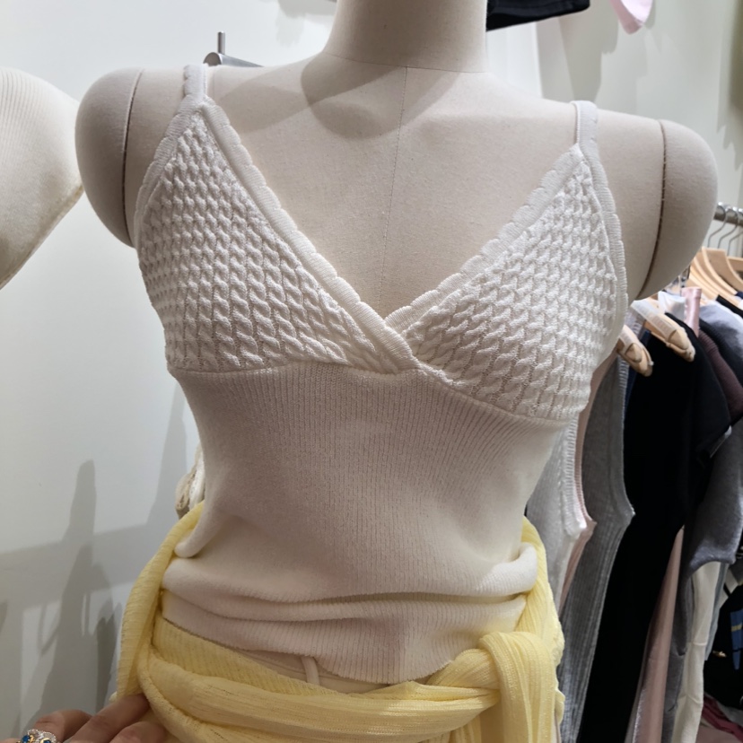 BY BOMI韓國東大門直郵女裝新款26春夏時尚職業吊帶背心BY BOMI吊帶/背心圖色1