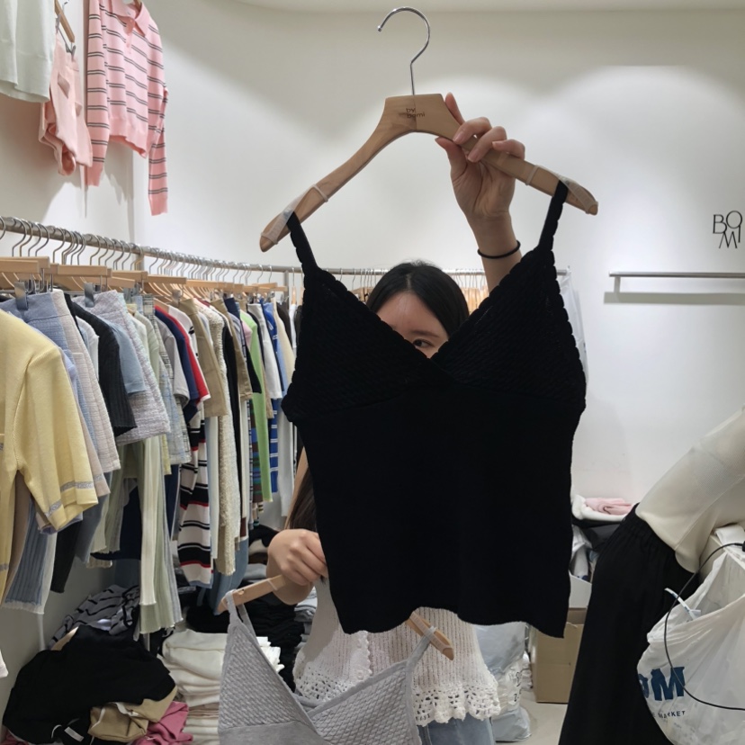 BY BOMI韓國東大門直郵女裝新款26春夏時尚職業吊帶背心BY BOMI吊帶/背心圖色3