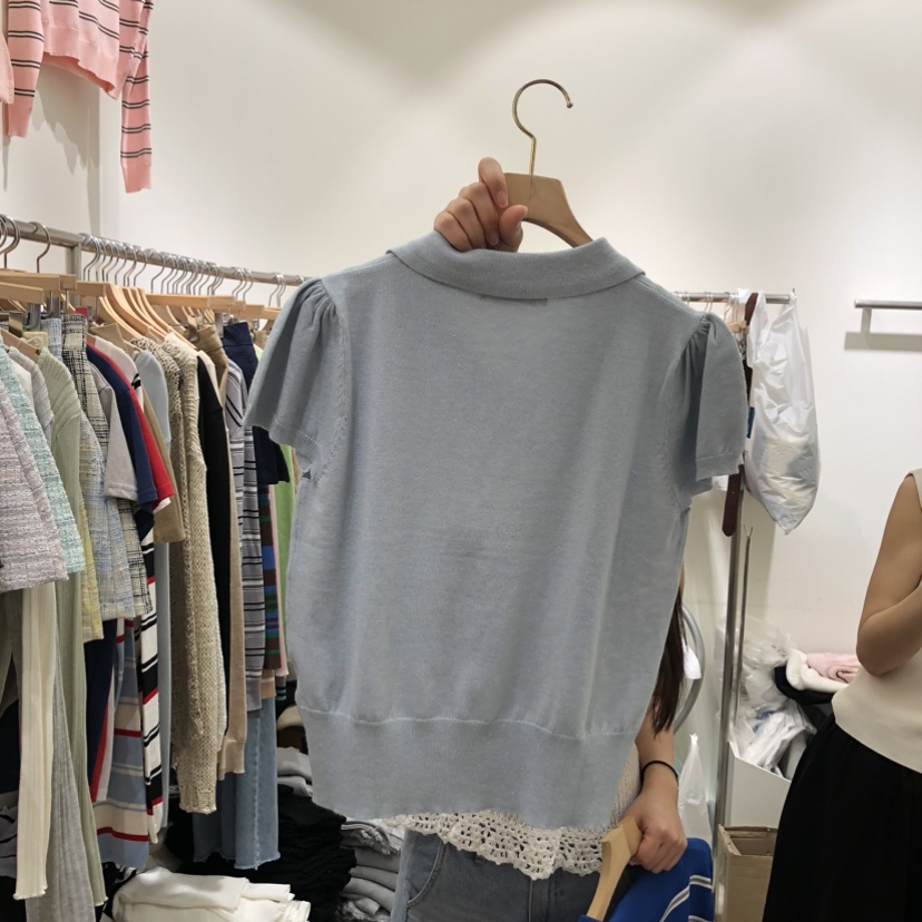 BY BOMI韓國東大門代購女裝新品時尚休閑推薦職業針織衫BY BOMI針織衫