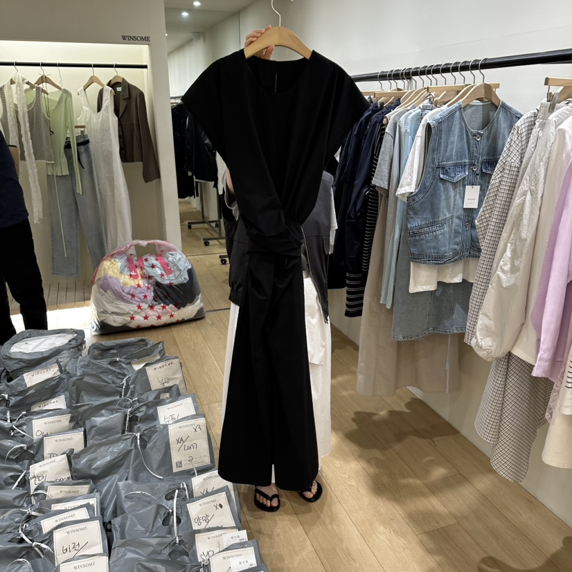 WINSOME韓國直郵實拍女裝新款26春夏職業時尚熱賣人氣連衣裙WINSOME連衣裙圖色3