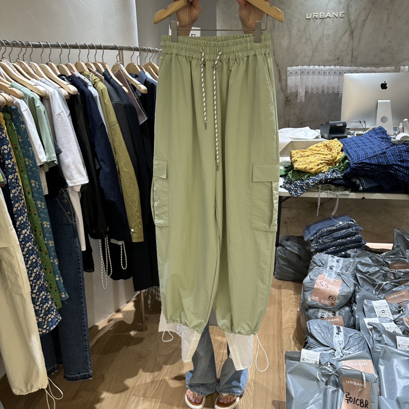 URBANE-P韓國東大門直郵女士新款26春夏時尚休閑人氣休閑褲URBANE-P休閑褲圖色1