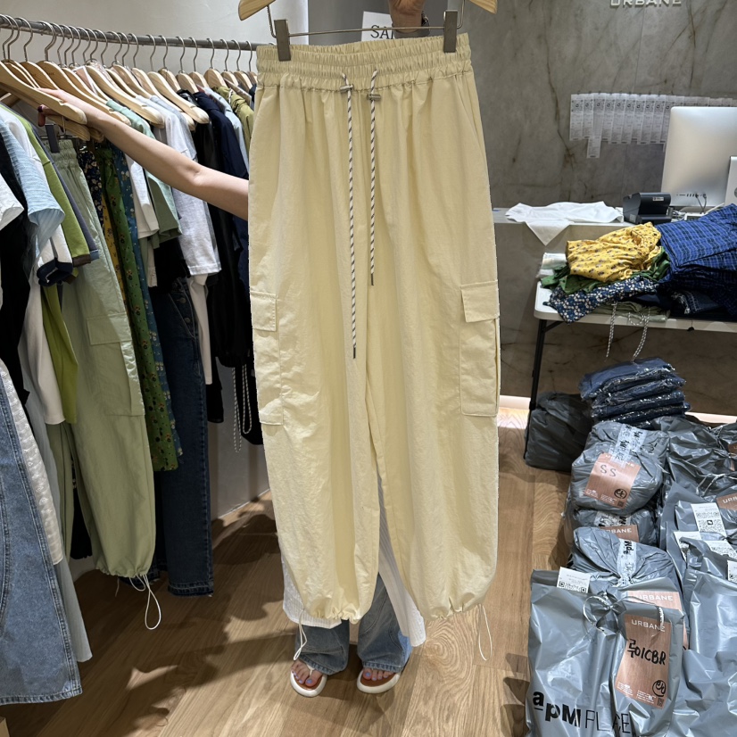 URBANE-P韓國東大門直郵女士新款26春夏時尚休閑人氣休閑褲URBANE-P休閑褲圖色2