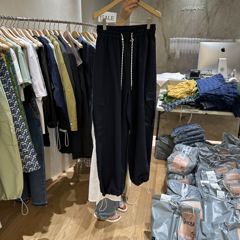 URBANE-P韓國東大門直郵女士新款26春夏時尚休閑人氣休閑褲URBANE-P休閑褲圖色3