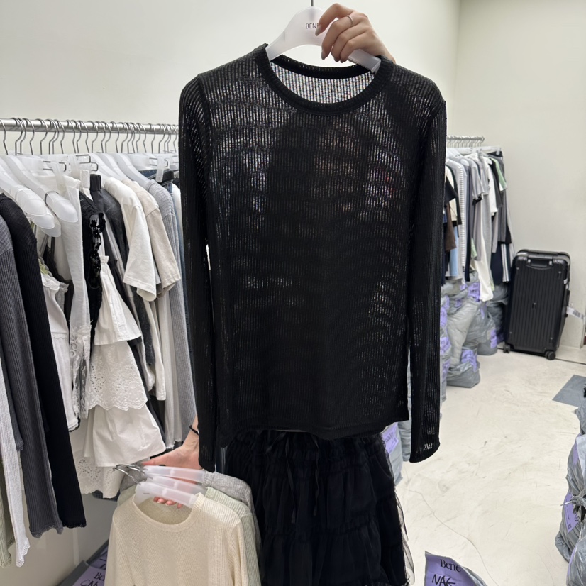 BENE韓國東大門直郵女士新款時尚人氣休閑熱賣推薦針織衫BENE針織衫圖色5