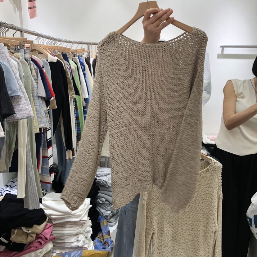 BY BOMI韓國代購女士新款人氣休閑熱賣26春夏推薦針織衫BY BOMI針織衫