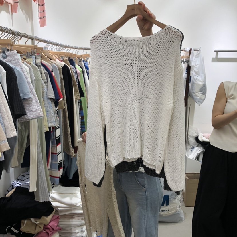 BY BOMI韓國代購女士新款人氣休閑熱賣26春夏推薦針織衫BY BOMI針織衫圖色3