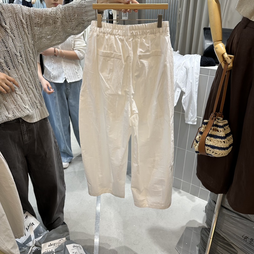 ALEGRE韓國直郵實拍女士新品人氣時尚熱賣職業推薦休閑褲ALEGRE休閑褲