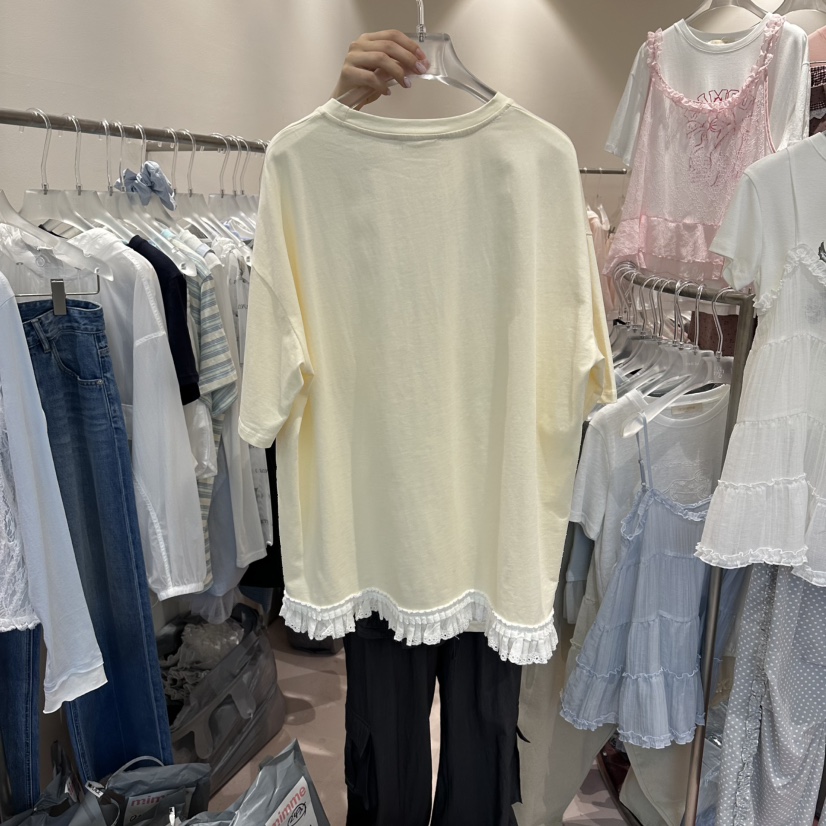 MIMME/LOOKK韓國直郵實拍女裝新品26春夏職業時尚人氣T恤MIMME/LOOKKT恤