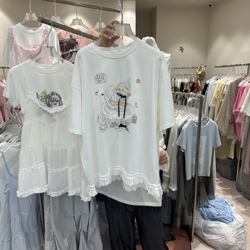 MIMME/LOOKK韓國直郵實拍女裝新品26春夏職業時尚人氣T恤MIMME/LOOKKT恤圖色1